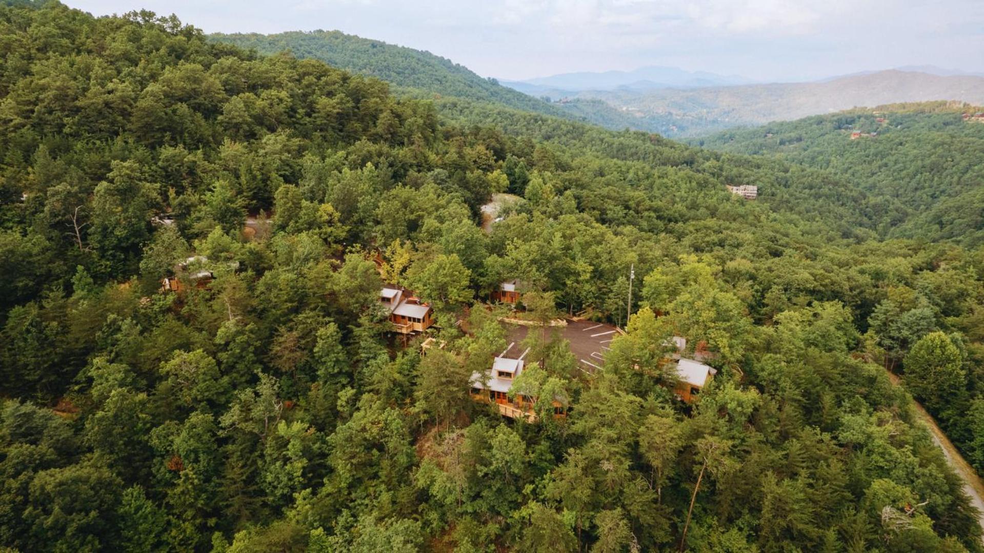 The Moosewood In Treehouse Grove At Norton Creek Villa Gatlinburg Dış mekan fotoğraf