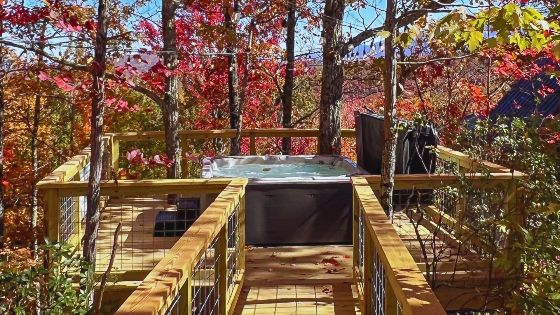 The Moosewood In Treehouse Grove At Norton Creek Villa Gatlinburg Dış mekan fotoğraf