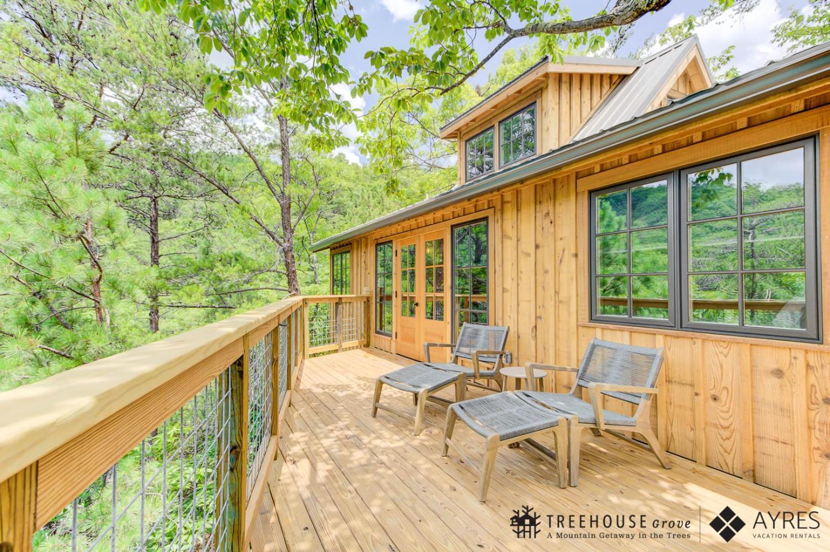 The Moosewood In Treehouse Grove At Norton Creek Villa Gatlinburg Dış mekan fotoğraf