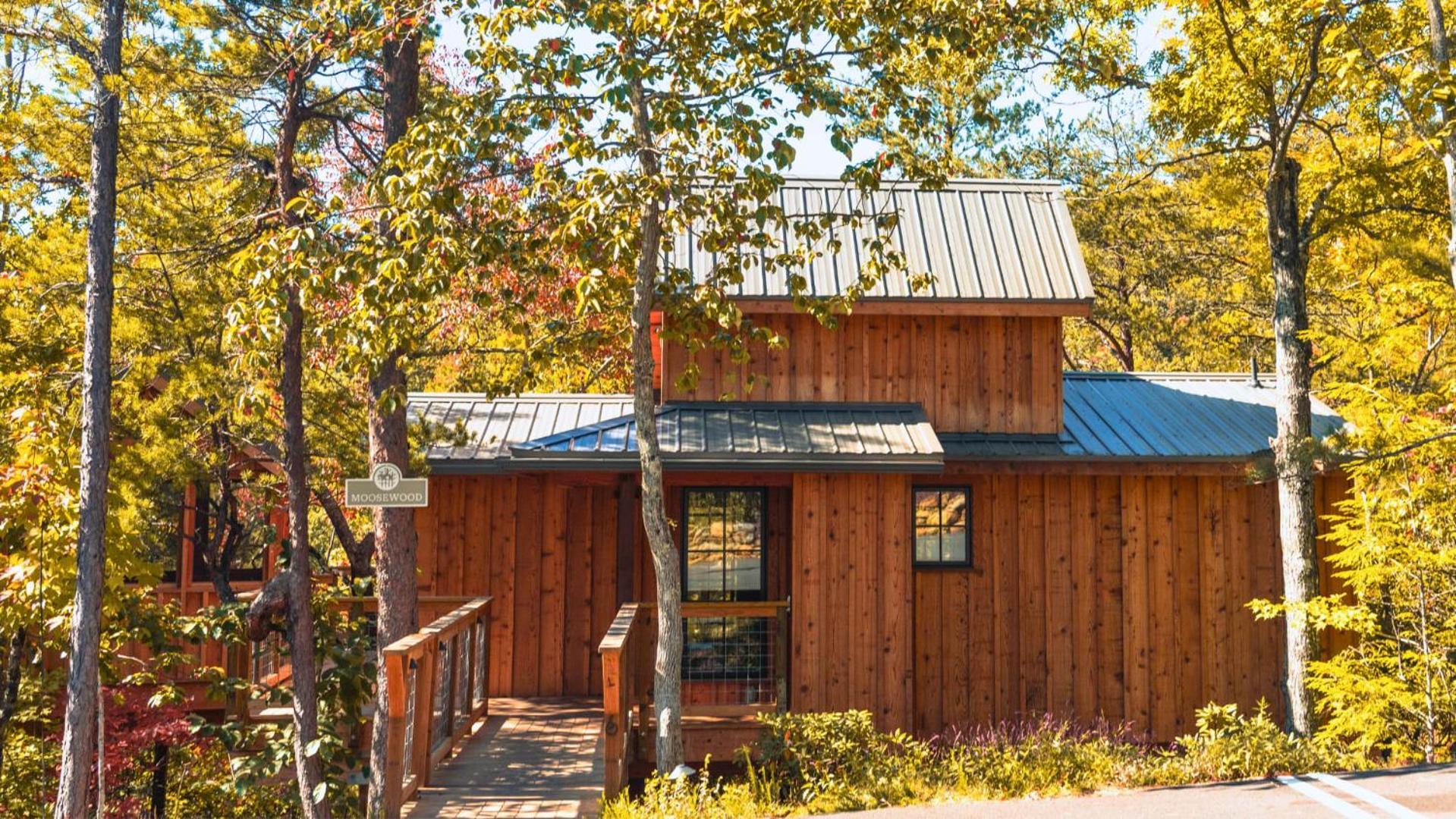 The Moosewood In Treehouse Grove At Norton Creek Villa Gatlinburg Dış mekan fotoğraf